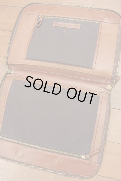 画像8: Daniel&Bob ダニエル＆ボブ TAKU レザー ブリーフケース イタリア製 ショルダーストラップつき (BROWN) 未使用品 74520 (8)