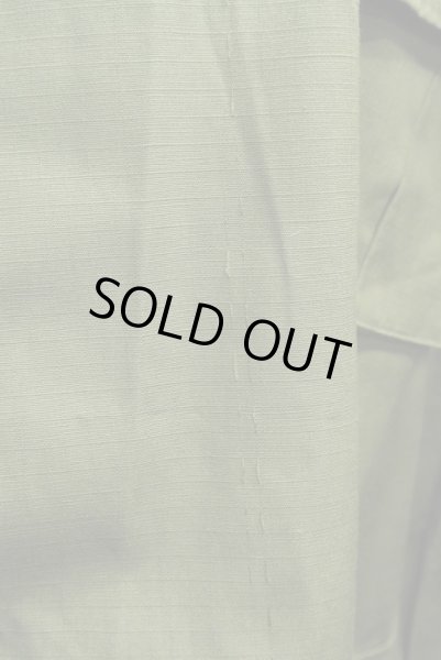 画像4: 70年 DEADSTOCK デッドストック U.S ARMY リップストップ ジャングルファティーグジャケット 【X-SMALL/REGULER】  (4)