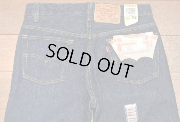 画像7: 1993年製 デッドストック Levi's リーバイス501ワンウォッシュデニム アメリカ製 【 W30 L34 】フラッシャーつき (7)
