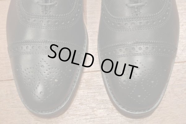 画像3: Allen Edmonds (アレンエドモンズ) "BARTLETT" ストレートチップ ダイナイトソール【Black/8-E】アメリカ製 セミブローグ 新品 (3)