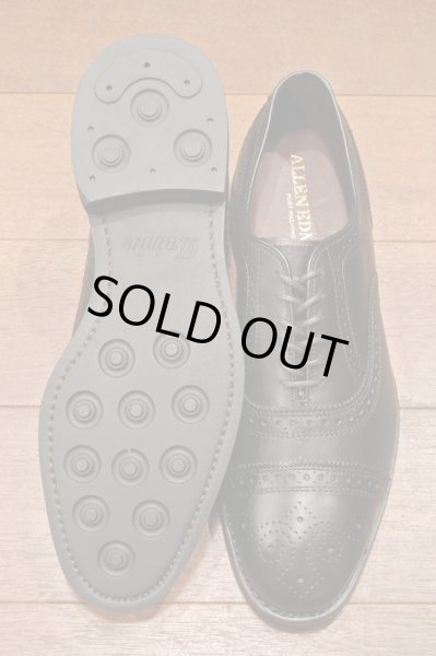 画像6: Allen Edmonds (アレンエドモンズ) "BARTLETT" ストレートチップ ダイナイトソール【Black/8-E】アメリカ製 セミブローグ 新品 (6)
