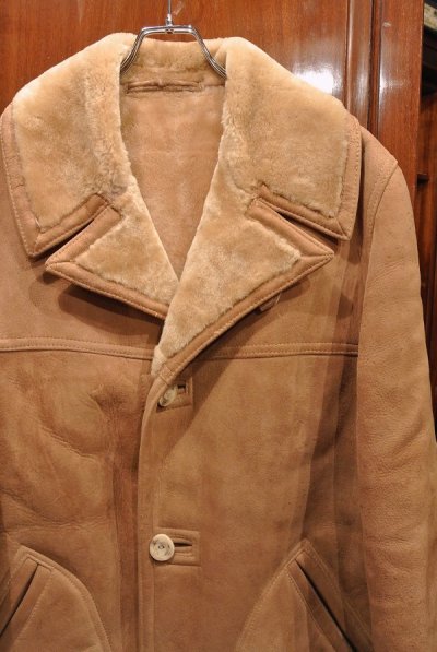 画像2: (USED) WOOLRICH Shearling Coat ウールリッチ ムートンコート (Brown/40) ビンテージ 中古 