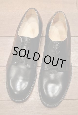 80s US NAVY SERVICE SHOES (BLK/7B) - PATINAS VINTAGE CLOSET