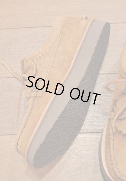 画像5: 未使用品 YUKETEN ユケテン スウェード キルトモカシン (US 8-E) 箱入り (5)