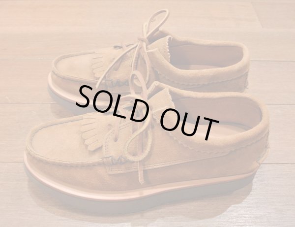 画像3: 未使用品 YUKETEN ユケテン スウェード キルトモカシン (US 8-E) 箱入り (3)