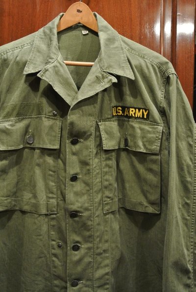 画像2: USED 40s U.S.ARMY M-43 HBT ジャケット (36R) ビンテージ 古着