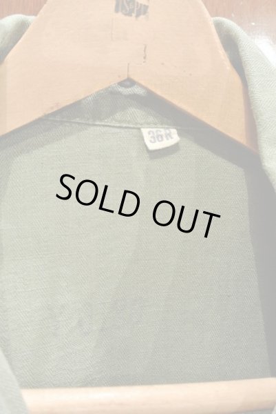 画像6: USED 40s U.S.ARMY M-43 HBT ジャケット (36R) ビンテージ 古着 (6)