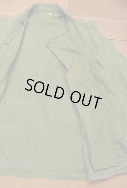 画像8: USED 40s U.S.ARMY M-43 HBT ジャケット (36R) ビンテージ 古着 (8)