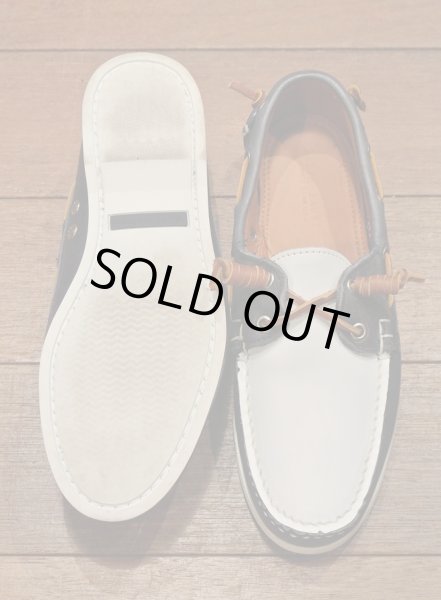 画像4: (EXCELLENT USED)ラルフローレン TELFORD II デッキシューズ アメリカ製【Navy*White/7.5-D】Rancourt & Co. 箱いり (4)
