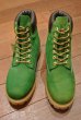 画像2: EXCELLENT USED "Sycamore Style" OVER-DYE ティンバーランド Timberland 6インチ ヌバックブーツ(Green,7 1/2)中古 (2)