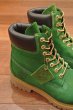 画像3: EXCELLENT USED "Sycamore Style" OVER-DYE ティンバーランド Timberland 6インチ ヌバックブーツ(Green,7 1/2)中古 (3)