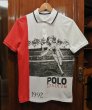 画像1: (EXCELLENT USED)ポロラルフローレン 1992 スタジアム コレクション ポロシャツ Javelin Mesh Polo(S)  (1)