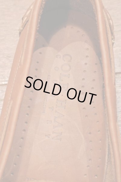 画像4: 80-90s DEADSTOCK COLE-HAAN COUNTRY(コールハーン カントリー) キルトタッセルモカシンスリッポン（6h-E) デッドストック (4)