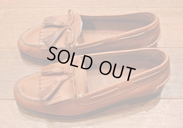 画像3: 80-90s DEADSTOCK COLE-HAAN COUNTRY(コールハーン カントリー) キルトタッセルモカシンスリッポン（6h-E) デッドストック (3)