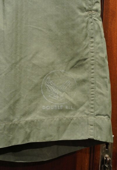 画像2: 【クリックポスト198円も可】RRL ラルフローレン BAKER SHORTS コットンナイロンヘリンボーンショーツ【30】HBT 新品 水陸両用