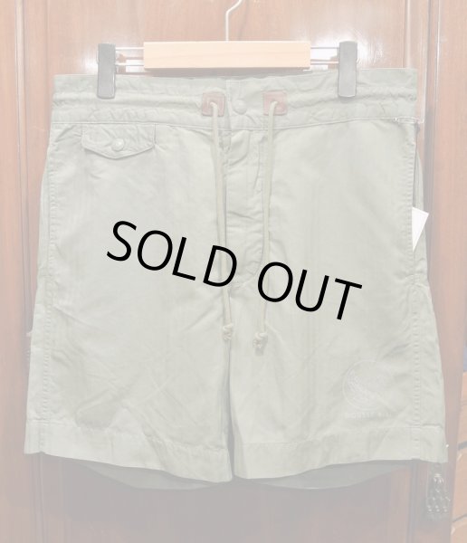 画像1: 【クリックポスト198円も可】RRL ラルフローレン BAKER SHORTS コットンナイロンヘリンボーンショーツ【30】HBT 新品 水陸両用 (1)