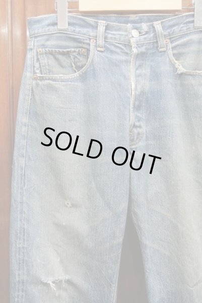 画像3: (VTG/USED) 70s LEVI'S リーバイス501 66 シングルステッチ ビンテージデニムパンツ(実寸 W32 L27) 501xx 66前期モデル (3)