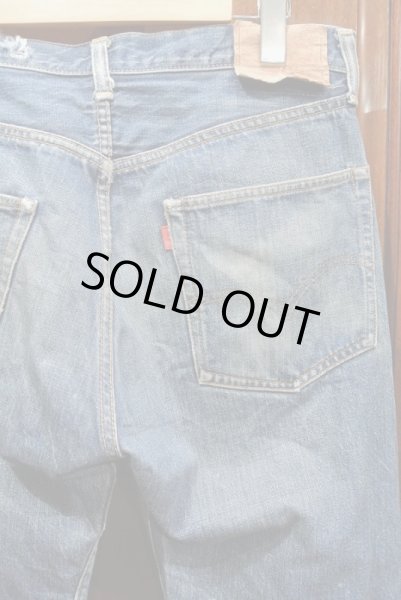 画像9: (VTG/USED) 70s LEVI'S リーバイス501 66 シングルステッチ ビンテージデニムパンツ(実寸 W32 L27) 501xx 66前期モデル (9)