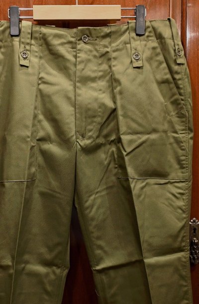 画像2: BRITISH ARMY FATIGUE PANTS イギリス軍 ベイカーパンツ(75/84/100,75/88/104)