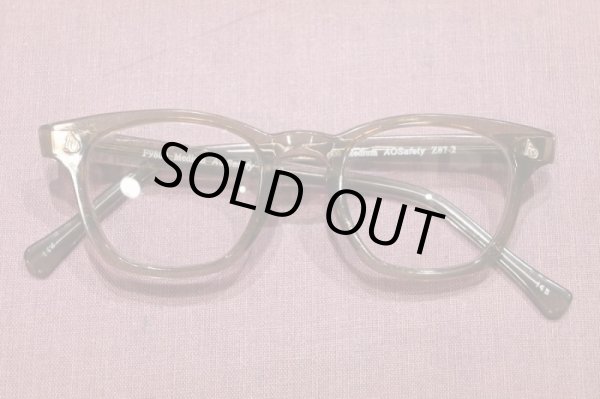 画像1: USED Vintage American Optical Safety Glasses AO F9800 (46-20) 中古 ビンテージメガネ (1)