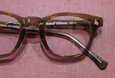 USED Vintage American Optical Safety Glasses AO F9800 (46-20) 中古 