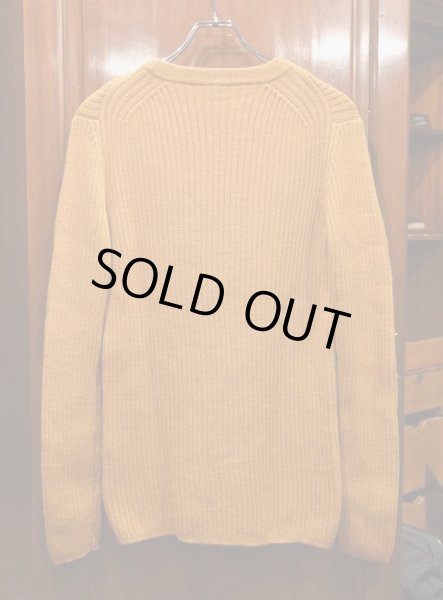 画像5: (Excellnt Used) Acne Studios リブ編み セーター(Mustard Yellow/S) アクネ 中古 (5)