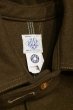 画像5: (EXCELLENT USED) POST O'ALLS ポストオーバーオールズ ウールメルトンカバーオールジャケット(OLIVE/M) 中古 アメリカ製 (5)