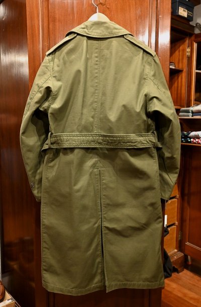 画像3: 60s VTG/USED U.S ARMY トレンチコート (OLIVE/SMALL-SHORT) 米軍 ビンテージ 中古 