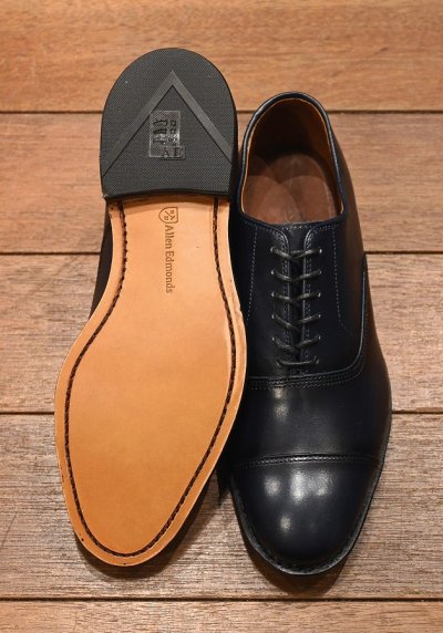 画像3: Allen Edmonds (アレンエドモンズ)  "PARK AVENUE"Cap-toe balmoral  キャップトゥ【NAVY / 7-E】アメリカ製 新品 並行輸入