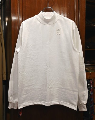 画像1: CAMBER 306 MAX-WEIGHT MOCK NECK キャンバー マックスウェイト モックネックTシャツ (White/M,L,XL) アメリカ製