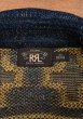 画像12: 【EXCELLENT USED】RRL BEACON KNIT JACKET インディゴ ネイティブ柄 ニットジャケット【XS】ラルフローレン 中古 (12)