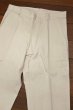 画像6: 60s デッドストック フレンチ コットンツイル ワークパンツ ペインターパンツ (WHITE/40) Vintage French Work Pants Deastock (6)