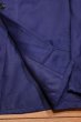 画像11: 40s デッドストック フレンチブルー モールスキン ワークジャケット  テーラード型 Vポケ マルタンガル仕様 希少 (BLUE/ ) Vintage French Work Jacket Deastock (11)