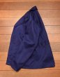 画像6: 40s デッドストック フレンチブルー モールスキン ワークジャケット  テーラード型 Vポケ マルタンガル仕様 希少 (BLUE/ ) Vintage French Work Jacket Deastock (6)
