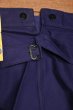 画像13: 50s デッドストック SAVO フレンチ ワークパンツ コットンツイル シンチバック仕様 (BLUE/42×76) Vintage French Work Pants Deastock (13)