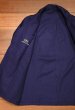 画像9: 50s デッドストック フレンチ ワークジャケット コットンツイル 希少襟型 (BLUE/46?) Vintage French Work Jacket Deastock (9)