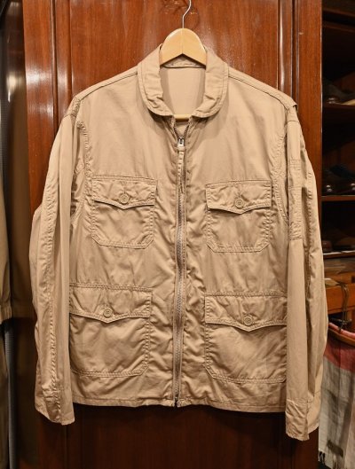 画像1: (EXCELLENT USED) ANATOMICA USN FLIGHT JACKET アナトミカ サマーフライトジャケット(Beige/S) 中古