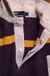 画像7: (VTG/USED) '92 Polo Ralphlauren ポロラルフローレン ラグビーシャツ【Purple/M】ラグビージャージ 中古 (7)
