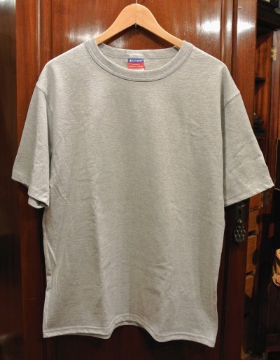 画像1: 【クリックポスト198円も可】Champion チャンピオン 7oz ヘリテージジャージーTシャツ(GRAY/ M,L) アメリカ流通 新品