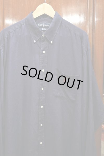 USED) Polo Ralphlauren ポロラルフローレン リネン100% B.D USED) Polo Ralphlauren ポロラルフローレン リネン100% B.D