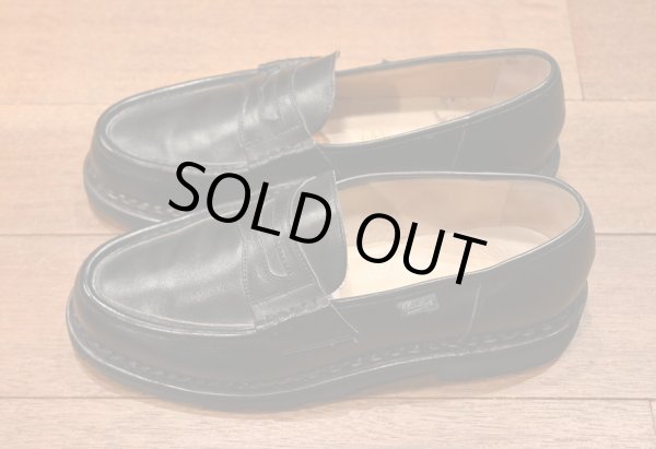 画像4: (USED) PARABOOT REIMS パラブーツ ランス (Black/7.5) 中古 ローファー (4)