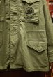 画像3: (VTG/USED) '70S U.S Army 米軍 M65 Field Jacket "3rd Model" SEABEES刺繍 (M-Short) ブラスジップ 中古 ビンテージ (3)
