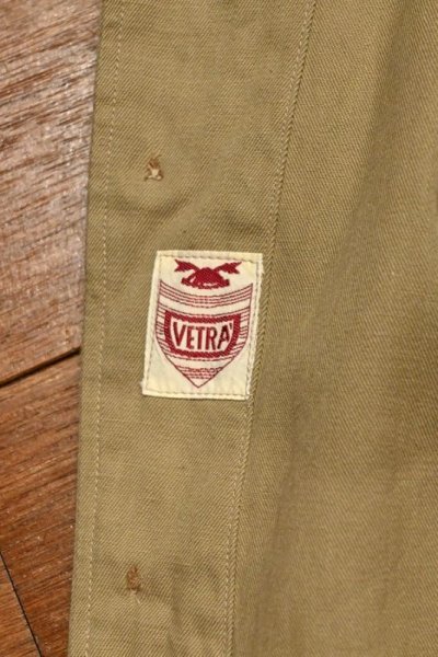 画像3:  (VTG/USED) 50s VETRA  フランス テーラード型 ワークジャケット マルタンガル仕様(Beige/ 日本) ビンテージ 中古