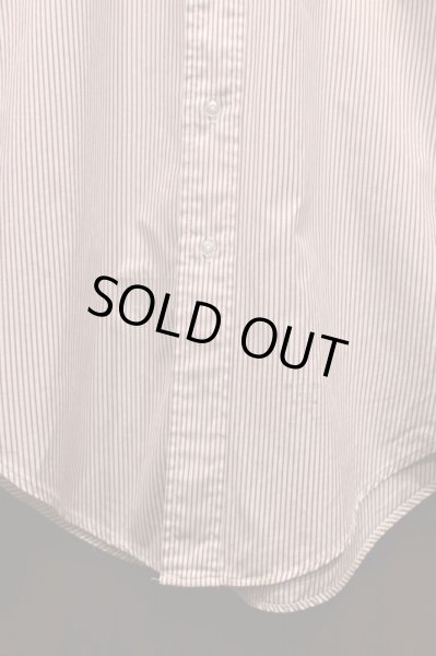 画像6: 【クリックポスト198円も可】90s USED BrooksBrothers ブルックスブラザーズ ストライプ  ポロカラーシャツ【WHITE×RED/15-2】アメリカ製 ビンテージ (6)