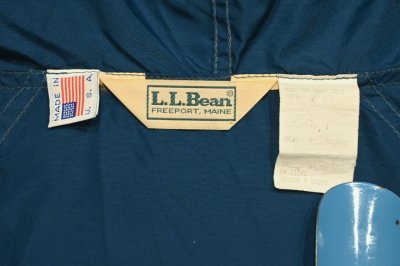 画像3: 【クリックポスト198円も可】(EXCELLENT USED) 80s L.L Bean チロリアンアノラック Made in USA【BLUE/M-REGULER】アメリカ製 ビンテージ