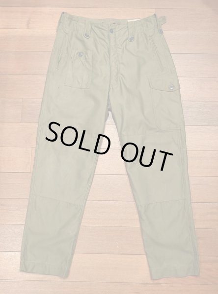 画像1: '68 VTG/USED イギリス軍 コンバットパンツ COMBAT TROUSERS 1960 Pattern BRITISH ARMY(M-R/5)ビンテージ カーゴパンツ 中古 (1)