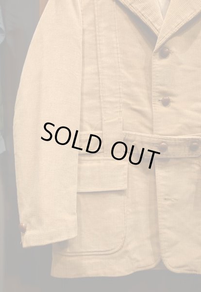 画像3: 70-80s (VTG/USED) L.L BEAN コーデュロイ ノーフォークジャケット【BEIGE/40】ビンテージ 美中古  (3)