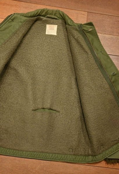 画像13: ’68 (VTG/USED) U.S NAVY  A-2 デッキジャケット ”落書き”あり【SMALL/34-36】ビンテージ中古  (13)