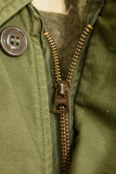 画像12: ’68 (VTG/USED) U.S NAVY  A-2 デッキジャケット ”落書き”あり【SMALL/34-36】ビンテージ中古  (12)