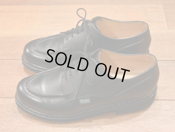 画像4:  (1回着用程度/USED) PARABOOT CHAMBORD パラブーツ シャンボード 箱入り(BLACK/7.5) 超美品中古 (4)